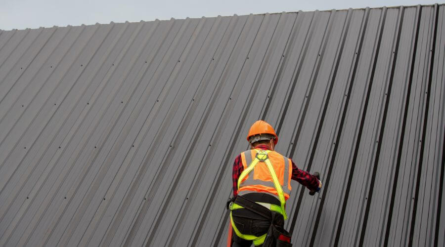 Professional metal roof installation services in Elysian Fields, TX